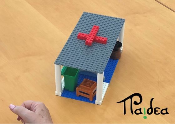 Sessione Paidea metodologia Lego Serious Play - casetta