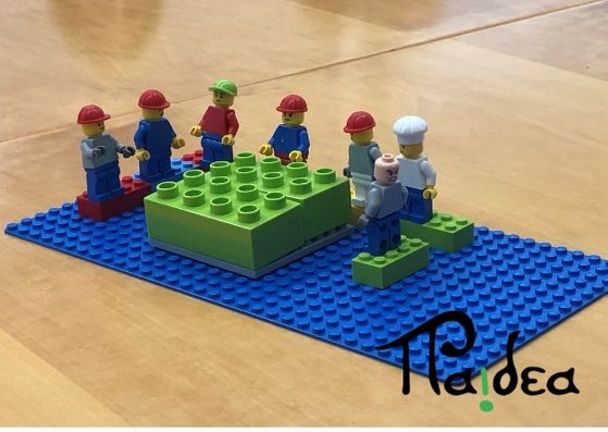 Sessione Paidea metodologia Lego Serious Play - cooperazione