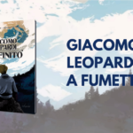 Copertina del fumetto sulla vita di Giacomo Leopardi
